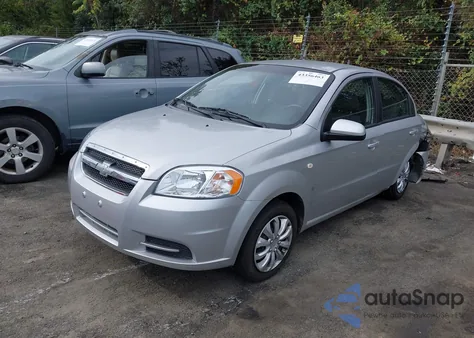 2007 Chevrolet Aveo Ls z USA, uszkodzony, nr VIN KL1TD56617B175860